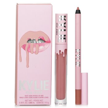 Kylie By Kylie Jenner Velvet Lip Kit: Liquid Lipstick 3ml + Lip Liner 1.1g - # 700 Bare