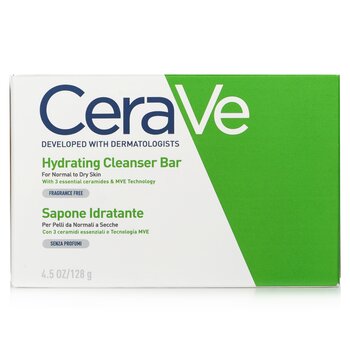 Barra limpiadora hidratante (para pieles normales a secas)