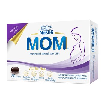 MOM Vitaminas y Minerales con DHA