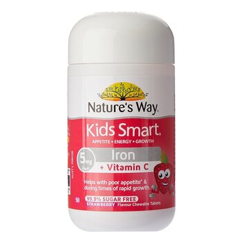 NATURES WAY Kids Smart Iron And Vitamin C Chewable