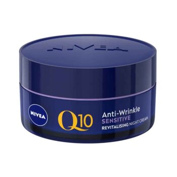 Q10 Power Crema de Noche Revitalizante Sensible Antiarrugas