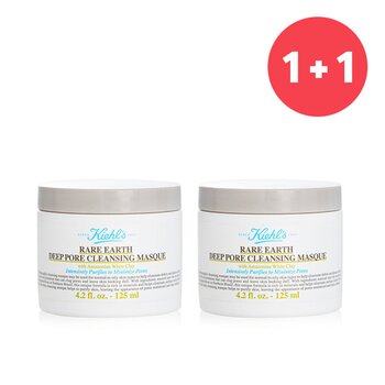 【1+1 Set】Rare Earth Deep Pore Cleansing Masque