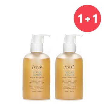 【1+1 Set】Sugar Lemon Bath & Shower Gel