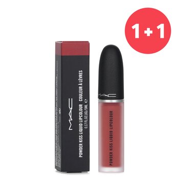 【1+1 Set】Powder Kiss Liquid Lipcolour - # 989 Mull It Over