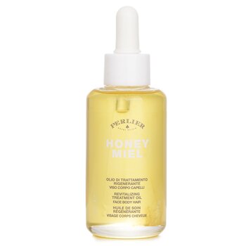 Perlier Aceite de tratamiento revitalizante Honey Miel (para rostro, cuerpo y cabello)
