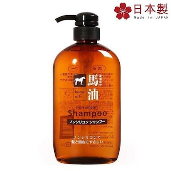 Kumano Yushi Kumano Oil Silicone Free Horse Oil Shampoo 600ml (Parallel Import) 4513574012752