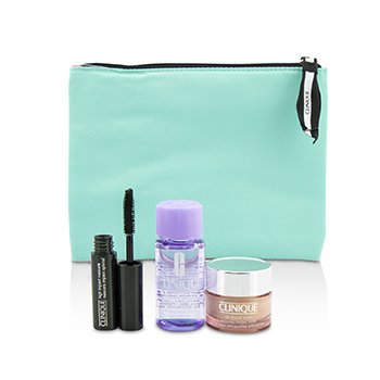Set de Viaje: Todo Acerca de Ojos 15ml + Máscara 3.5ml + Removedor de Maquillaje de Ojos 30ml + 1Bolsa