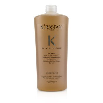 Elixir Ultime Le Bain Sublimating Champú Infundido de Aceite (Cabello Opaco)